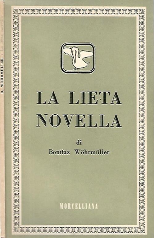 La lieta novella - Bonifaz Wöhrmüller - copertina