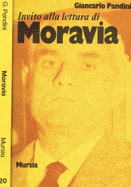 Invito alla lettura di Moravia - Giancarlo Pandini - copertina
