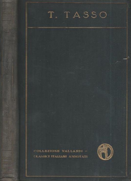 La Gerusalemme liberata - Torquato Tasso - copertina