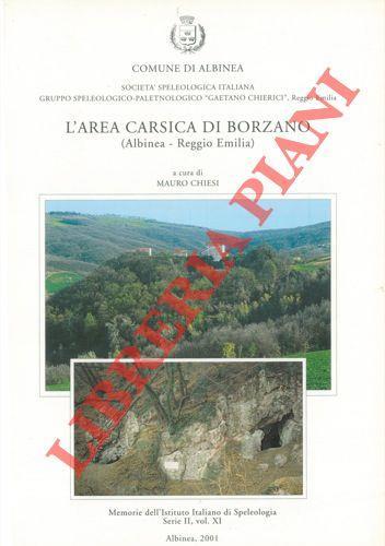 L' area carsica di Borzano (Albinea - Reggio Emilia) - Mario Chiesi - copertina