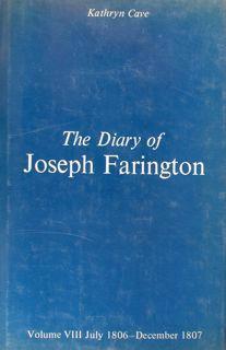 The Diary of Joseph Farington. Vol. VIII. July 1806. December 1807 - Kathryn Cave - copertina