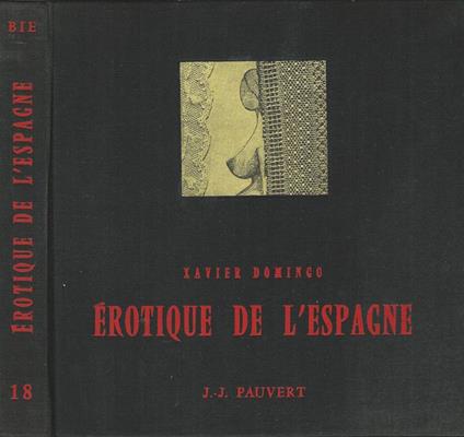 Érotique de l'Espagne - Xavier Domingo - copertina