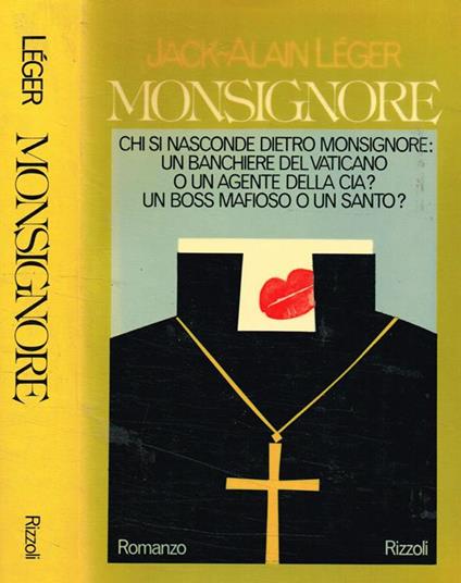 Monsignore - Jack-Alain Léger - copertina
