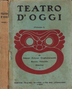 teatro d'oggi Vol. I. Comoedia - copertina