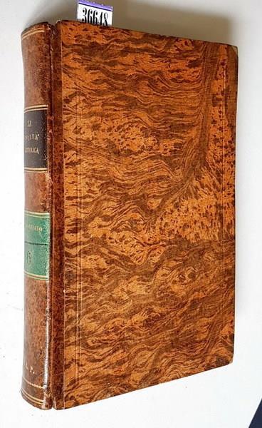 La Civiltà Cattolica (Anno Ottano) Terza Serie (Volume 6.) 2. Trimestre 1857 - copertina