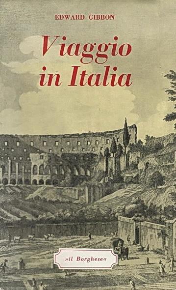 Viaggio in Italia - Edward Gibbon - copertina