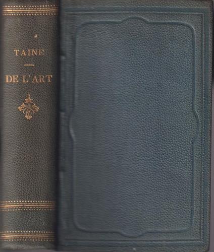De l'idéal dans l'art Deuxieme edition - Hippolyte Taine - copertina