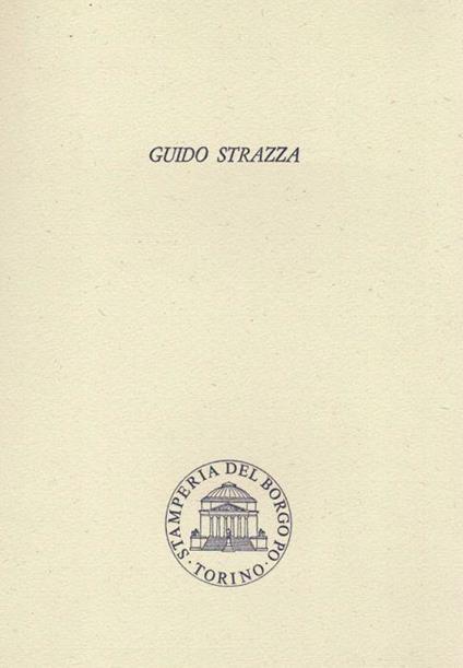 Guido Strazza - Piergiorgio Dragone - copertina