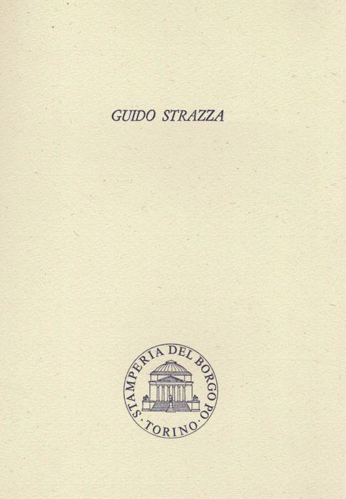 Guido Strazza - Piergiorgio Dragone - copertina