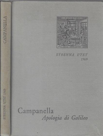 Apologia di Galileo - Tommaso Campanella - copertina