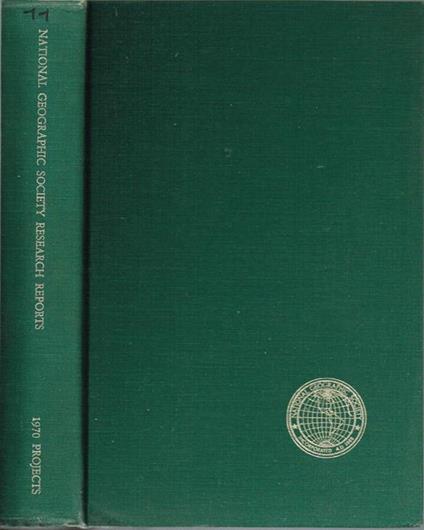 National Geographic Society - Research Reports - copertina
