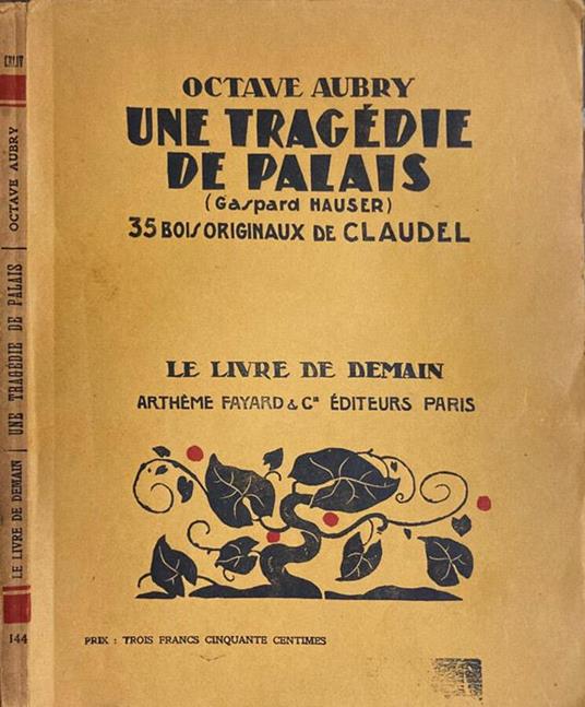 Une Tragédie De Palais - Octave Aubry - copertina