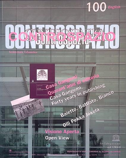 Controspazio. Nuova serie, anno XXXII n.6, novembre-dicembre 2002 - Marcello Fabbri - copertina
