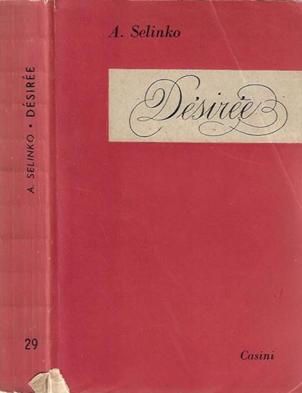 Desiree - copertina
