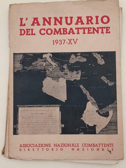L' Annuario Del Combattente-1937 - copertina