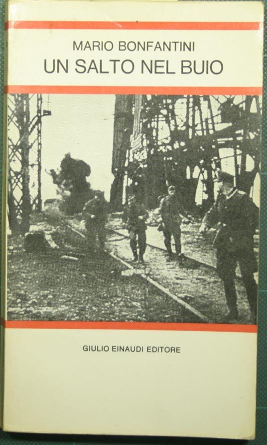 Un salto nel buio - Mario Bonfantini - copertina