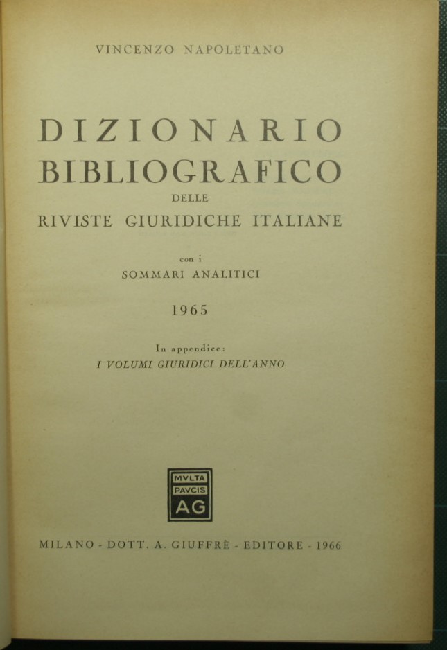 Antica Libreria Srl
