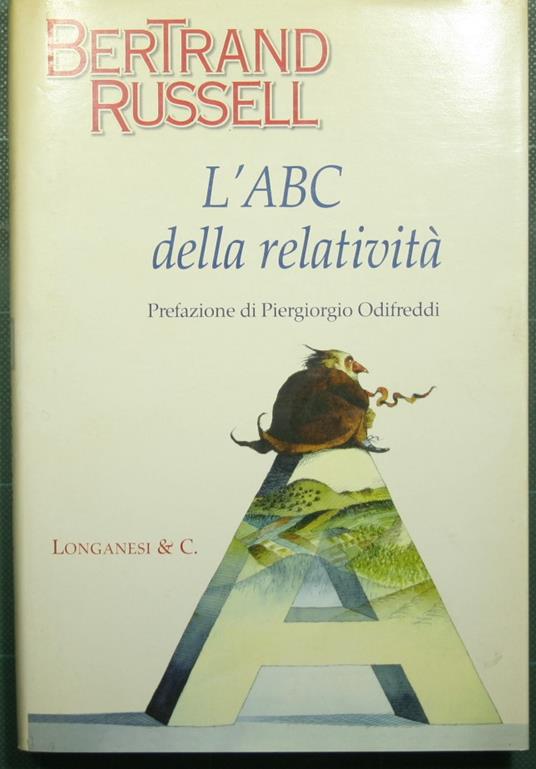 L' ABC della relatività - Bertrand Russell - copertina