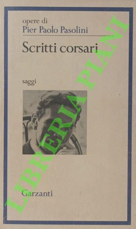 Scritti corsari - Pier Paolo Pasolini - copertina