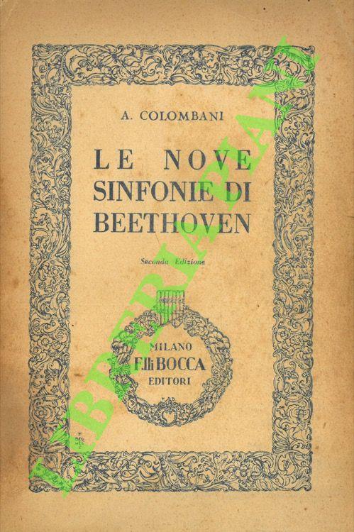 Le nove sinfonie di Beethoven - copertina