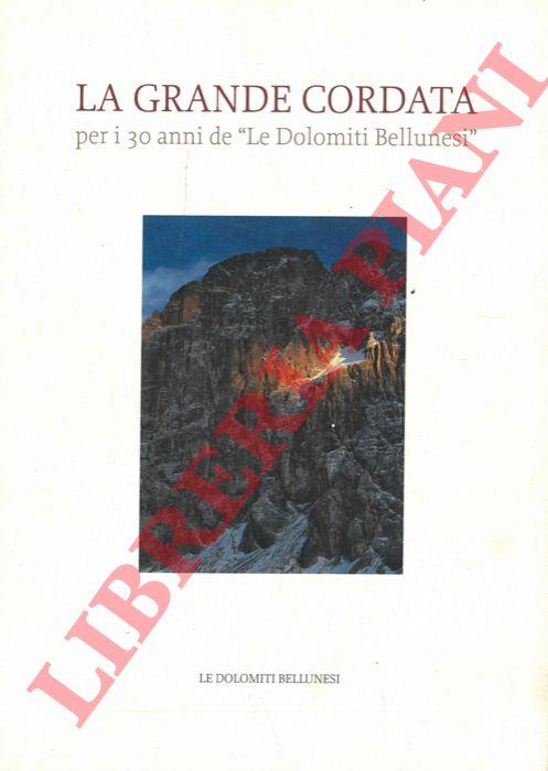 La Grande Cordata per i 30 anni de "Le Dolomiti Bellunesi" - copertina