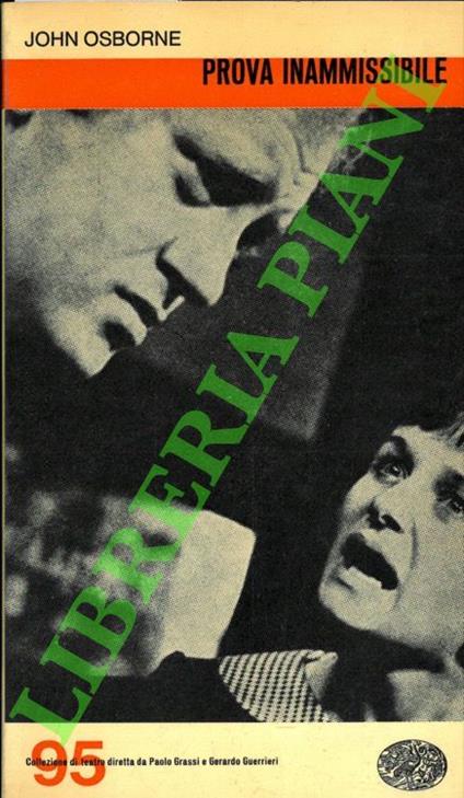Prova inammissibile - John Osborne - copertina