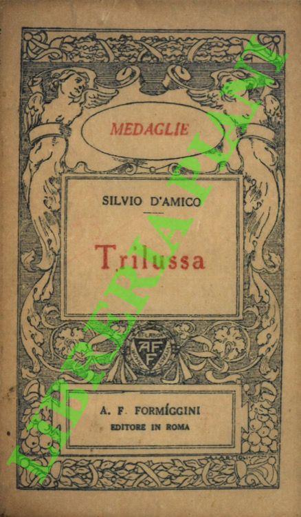Trilussa - Silvio D'Amico - copertina