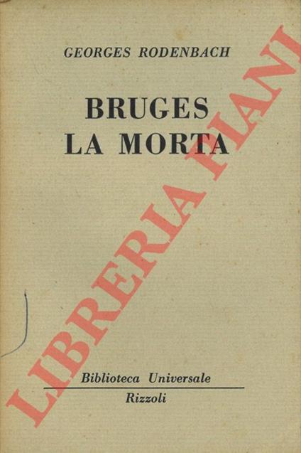 Bruges la morta - Georges Rodenbach - copertina