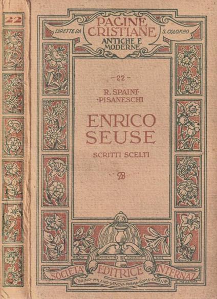 Enrico Seuse - copertina