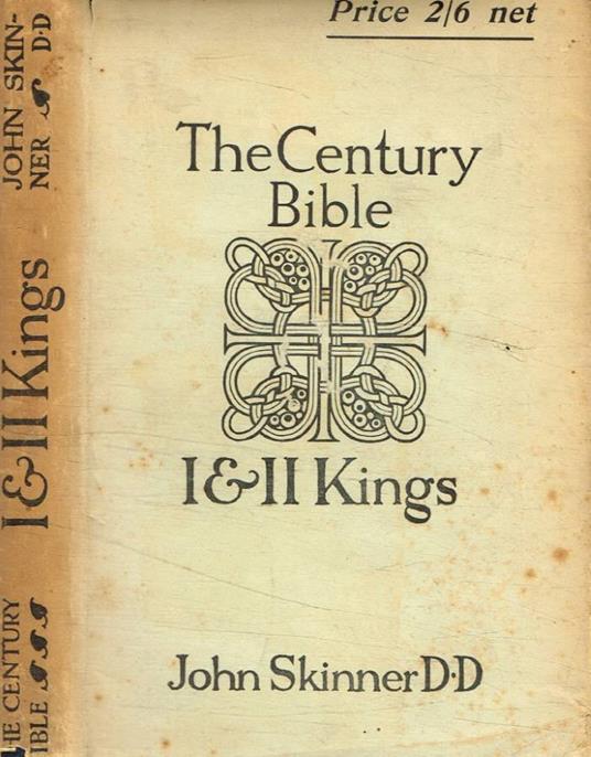 The Century Bible. I & II Kings - copertina