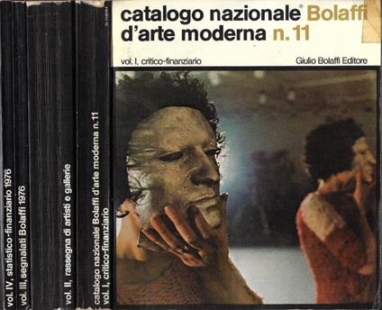 Catalogo Nazionale Bolaffi D'Arte Moderna N. 11. Vol. I (Cri - copertina