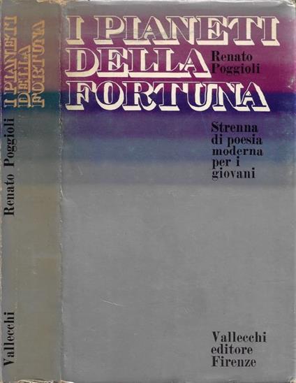I Pianeti della Fortuna - Renato Poggioli - copertina