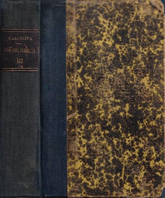 Mémoires de Jacques Casanova de Seingalt (Écrits par Lui-Mem - copertina