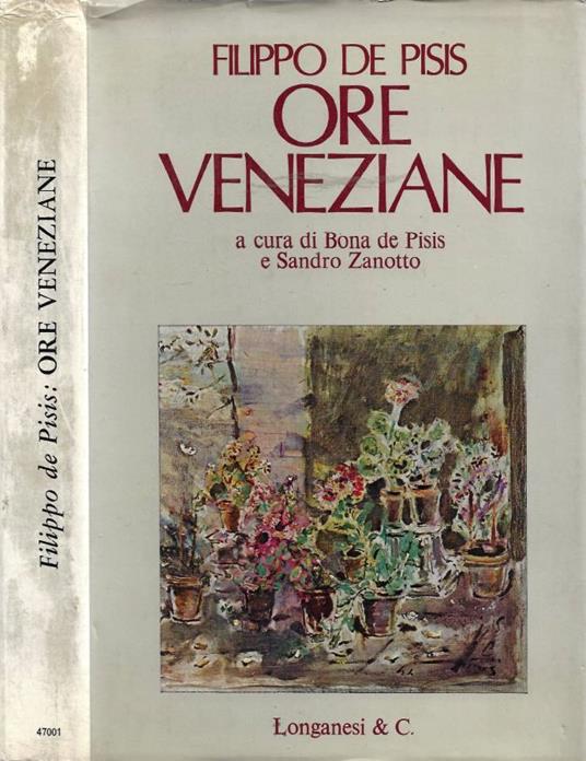 Ore Veneziane - Filippo De Pisis - copertina