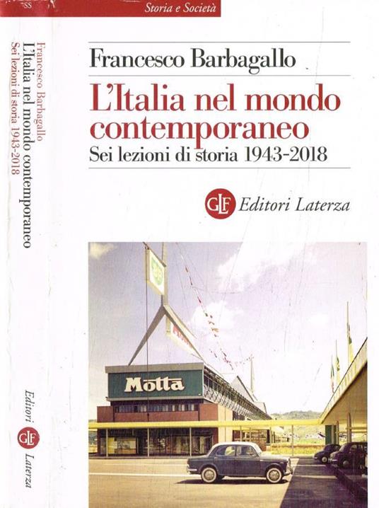 L'Italia nel mondo contemporaneo - Francesco Barbagallo - copertina