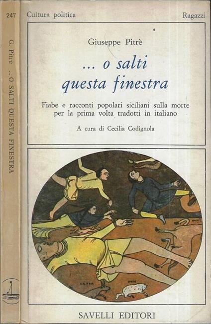 …o salti questa finestra - Giuseppe Pitrè - copertina