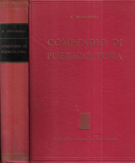 Compendio di puericultura - copertina