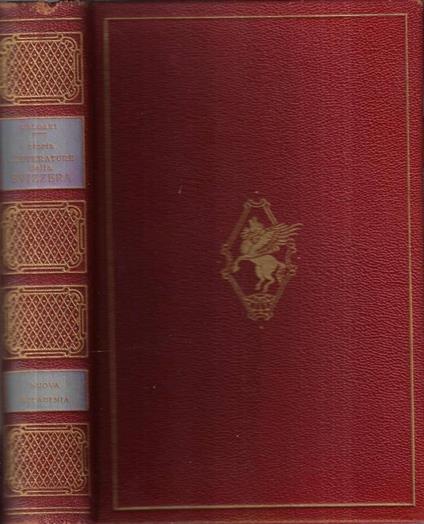 Storia delle quattro letterature della Svizzera - Guido Calgari - copertina