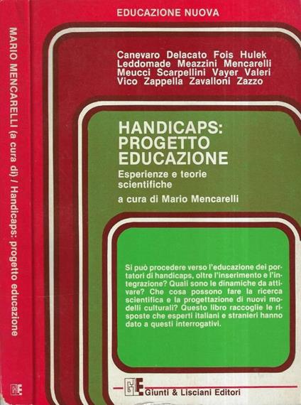 Handicaps. Progetto educazione - copertina