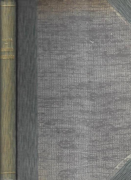 Istituzioni di diritto pubblico italiano - Mario Comba - copertina