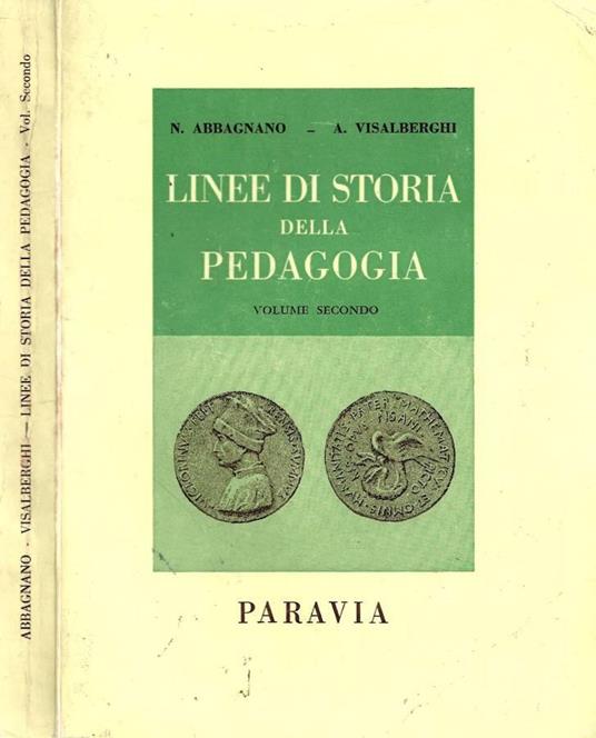 Linee di storia della pedagogia. Volume secondo - copertina