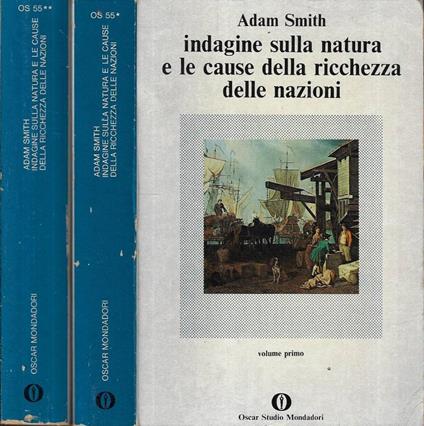 Indagine sulla natura e le cause della ricchezza delle nazio - Adam Smith - copertina