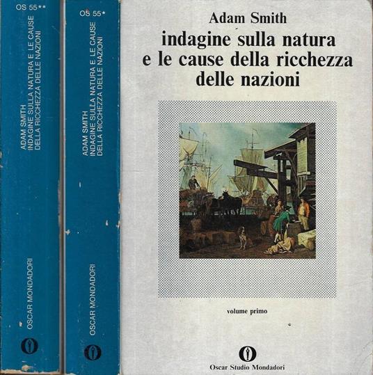 Indagine sulla natura e le cause della ricchezza delle nazio - Adam Smith - copertina
