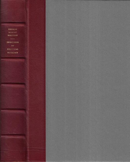 Principles of political economy - Thomas Robert Malthus - copertina