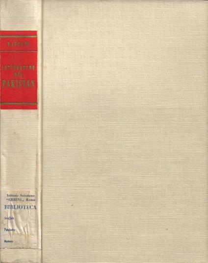 Storia delle Letterature del Pakistan - Alessandro Bausani - copertina