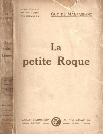 La petite Roque - Guy de Maupassant - copertina