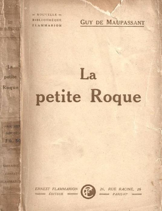 La petite Roque - Guy de Maupassant - copertina