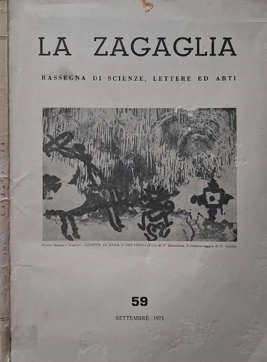 La Zagaglia. Rassegna di scienze, lettere e arti. Anno XV, n - copertina