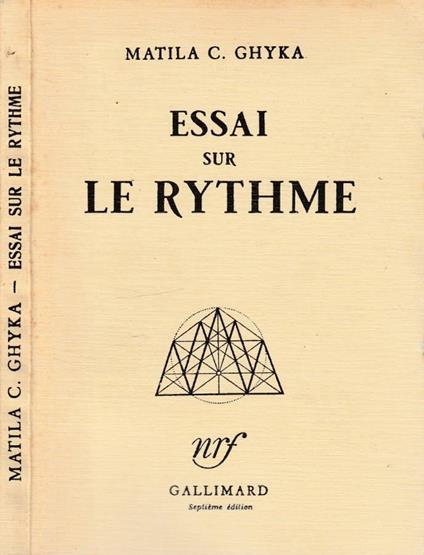 Essai sur le rythme - Matila C. Ghyka - copertina