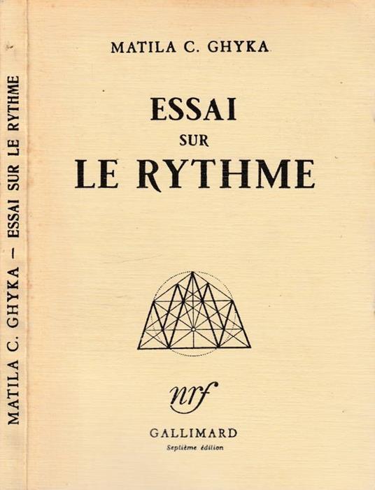 Essai sur le rythme - Matila C. Ghyka - copertina